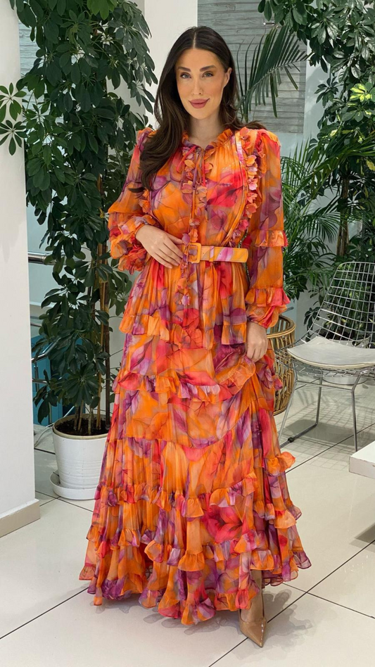 Robe Cocktail "Solaris" Orange