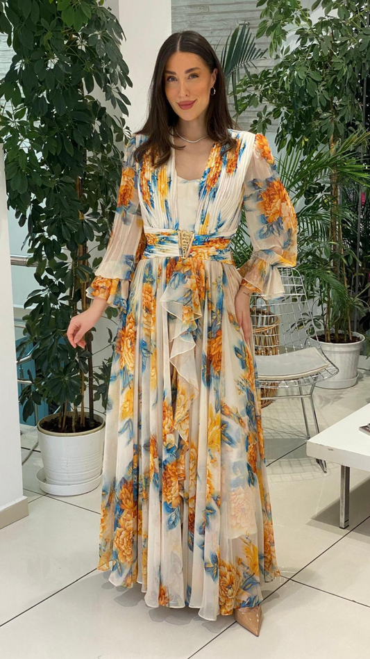 Robe Orphéa  – Orange