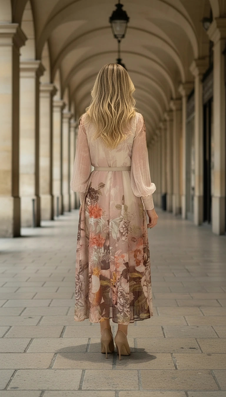 Robe "Jardin secret"