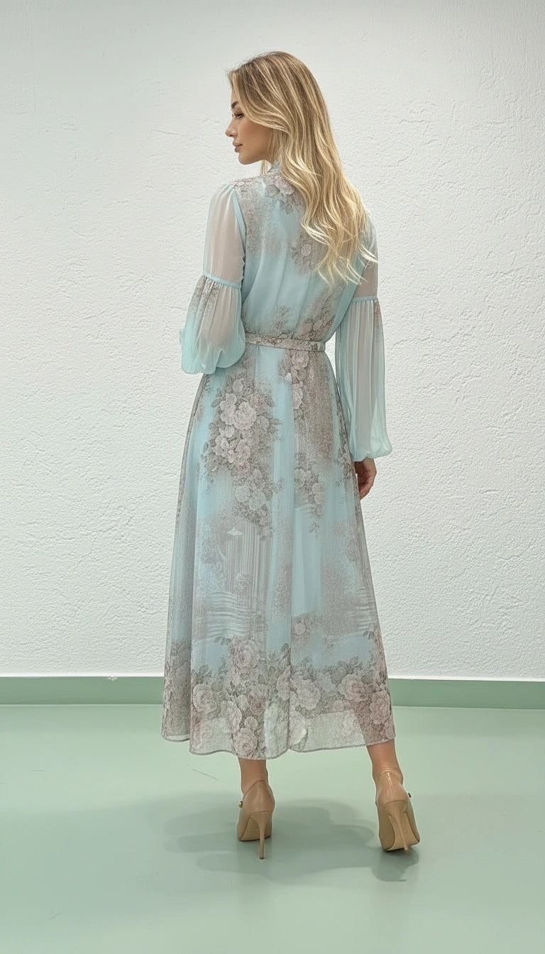 Robe Cocktail "AZUR"