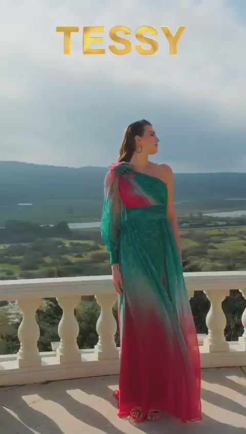 Robe de soirée  "Oasis"