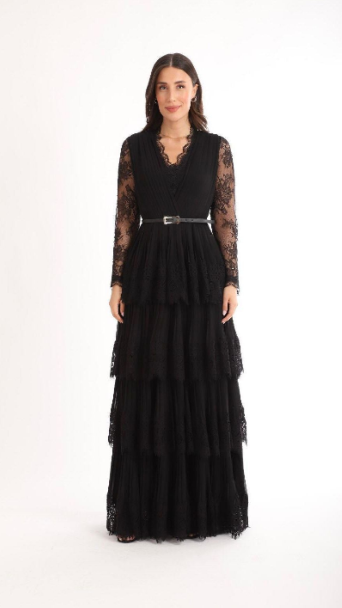 Robe Cocktail "Divinale" Noire