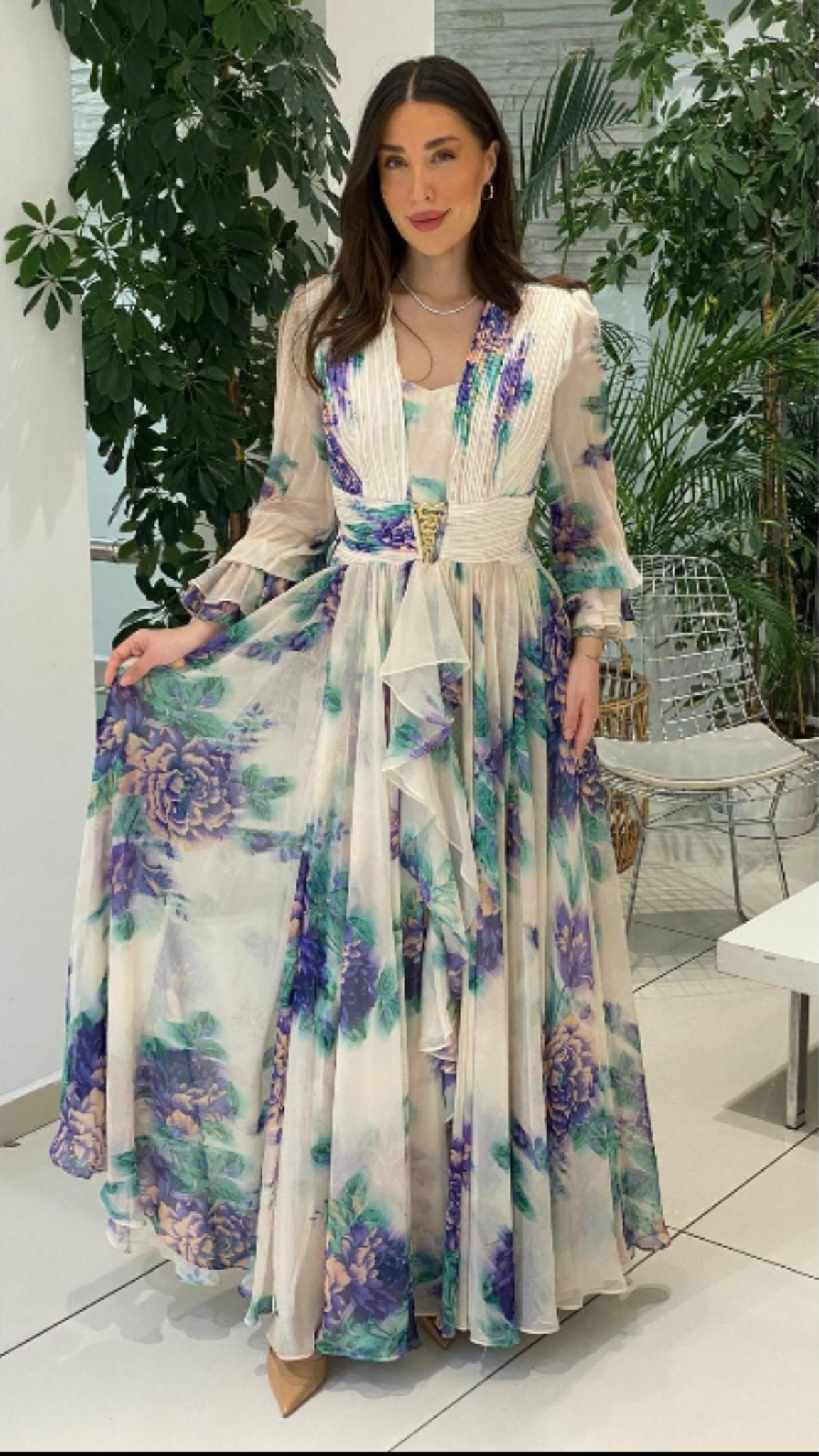 Robe Orphéa  – Lavande