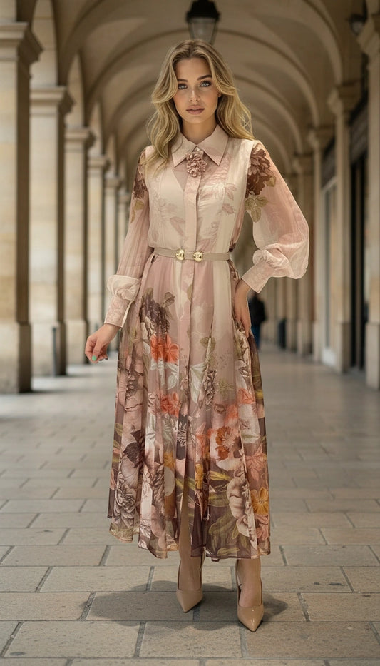 Robe "Jardin secret"